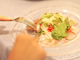 旬の素材を使ったパスタ