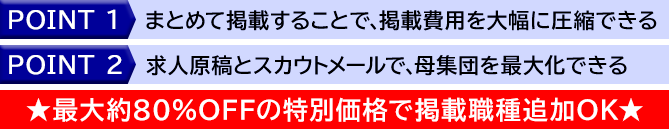 このキャンペーンのポイント