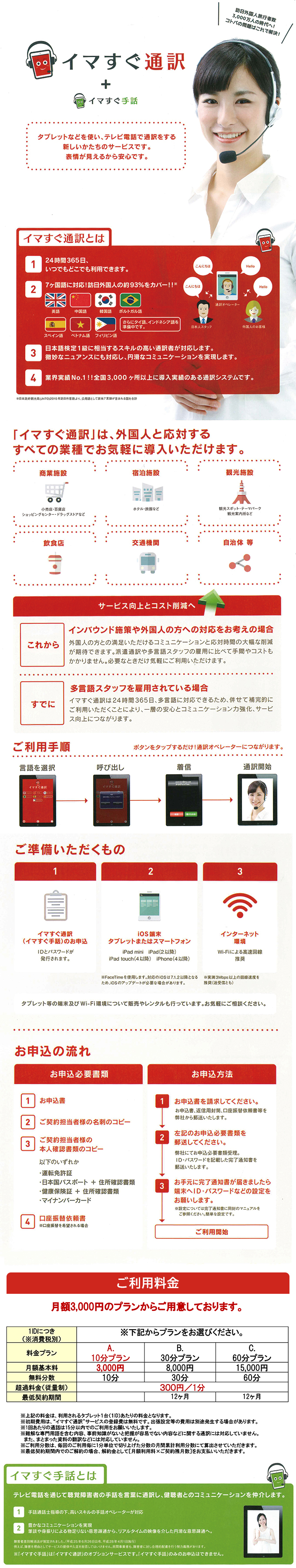 イマすぐ通訳のご紹介